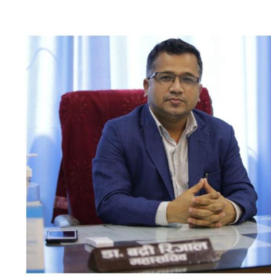 ट्रमा सेन्टरमा आधुनिक उपकरण, औषधि र  अत्यावस्यक सामाग्री खरिदमा पर्याप्त बजेट छैन : डा. बद्रि रिजाल, प्रमुख, ट्रमा सेन्टर